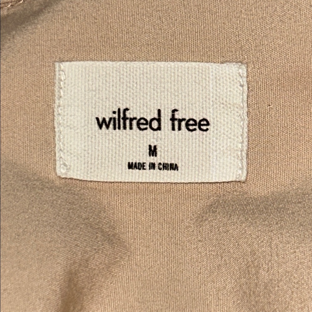 Wilfred Free Relaxed Organic cotton button-up shirt size medium - Picture 6 of 14